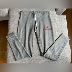 Wisconsin skinny leg sweatpants